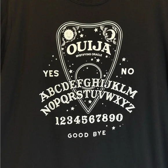 Ouija Board Planchette Graphic Tee | Hasbro | Unisex | Size 3X 🖤🔮✨💫 - Picture 7 of 17